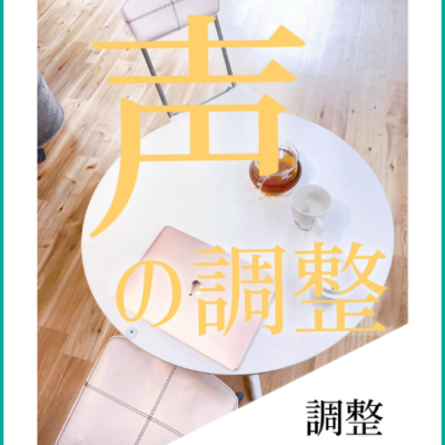 声の調整